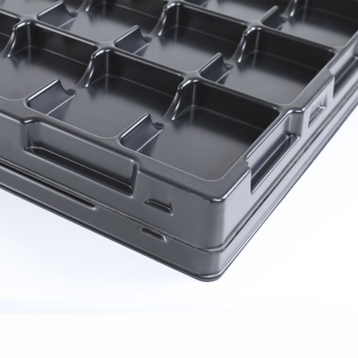 القطع الموصل الأسود ESD الرغوة المضادة للستاتيكية IXPE EVA علبة الرغوة لعبوة PCB
