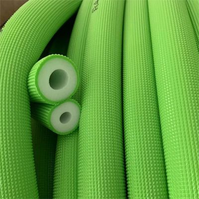 عزل أنابيب تكييف الهواء المقاوم للحريق من رغوة XLPE IXPE لأنابيب النحاس للتبريد