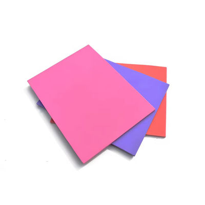 رغوة إيفا مرنة ملونة 38 درجة مع دعم لاصق لمشروع الحرف اليدوية