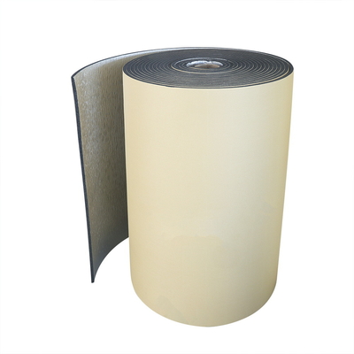 مواد العزل الحراري XLPE HVAC العزل الرغوة المطلية الملصق ورق الألومنيوم